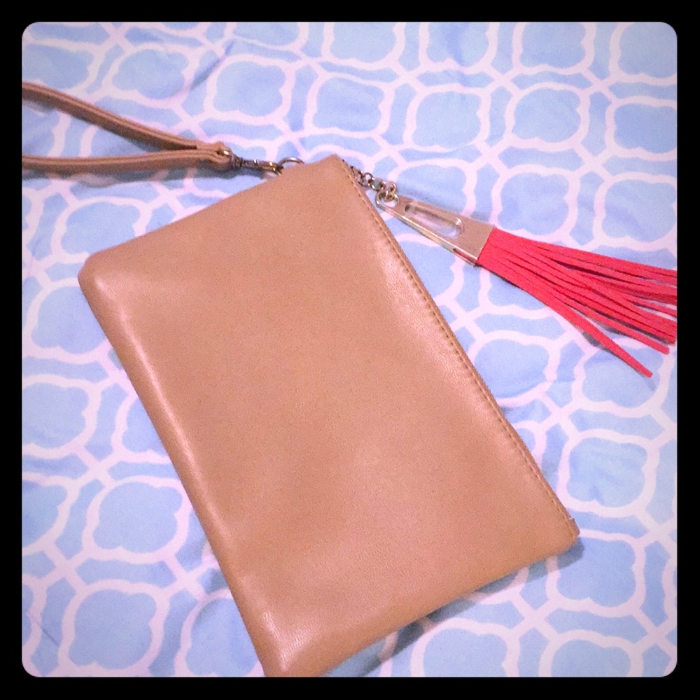 Tan Wrist Wallet